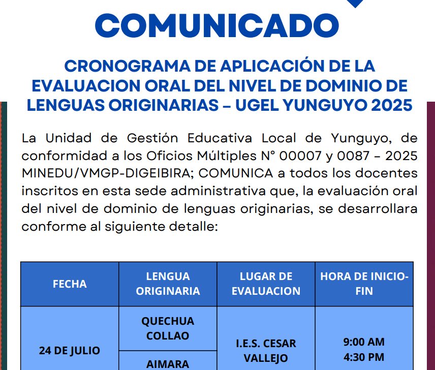 Imagen Comunicado